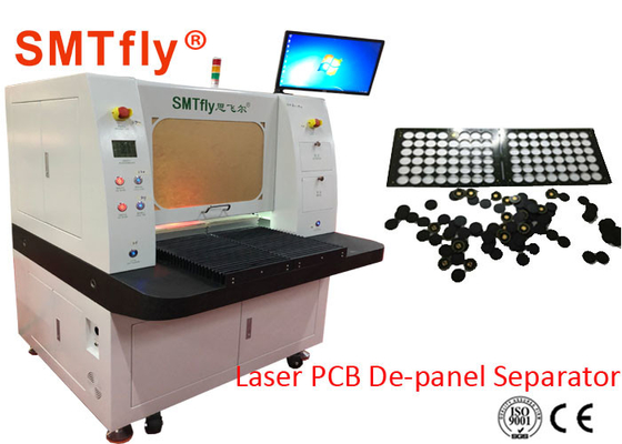 macchina elettronica del PWB Depanelizer del laser di 100mm/S 0.6mm con il sensore sicuro