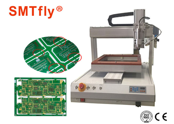 Macchina da tavolino manuale bianca di Depaneling del router del PWB 0.5KW con il fuso raffreddato aria