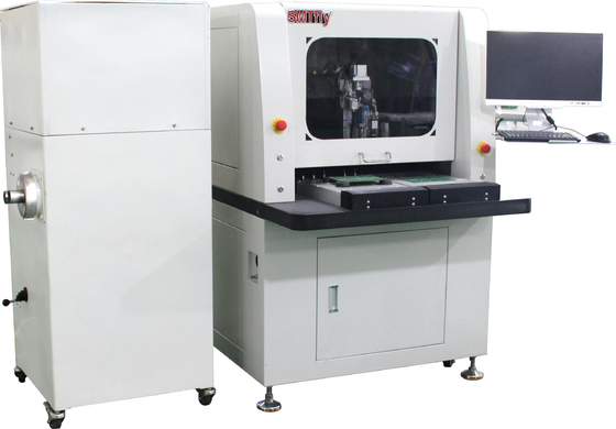 Dispositivo del router del PWB Depaneling di industria di 60000RPM FR4, separatore del PWB