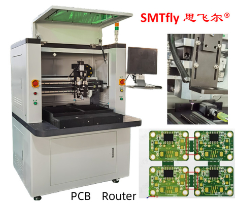 Pcb Router Depaneling Machine Offline 0.01mm posizionamento del circuito a bordo Maker Machine