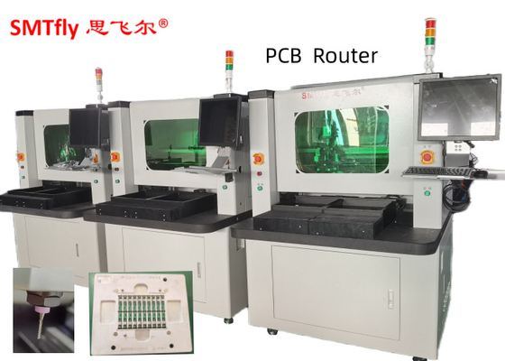 Macchina del router della macchina/PWB Depaneling di fabbricazione del PWB con precisione di 0.01mm