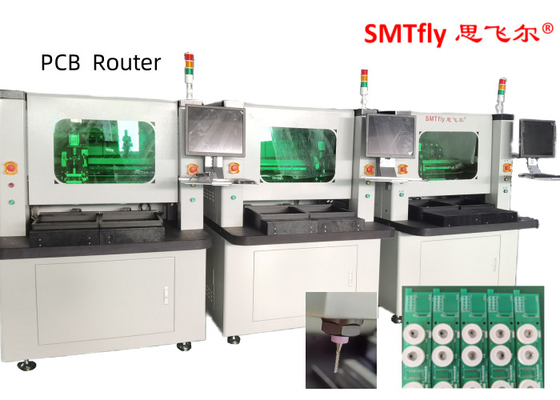 router automatico del PWB Depaneling di 220V 4.2KW con il sistema di Windows 7