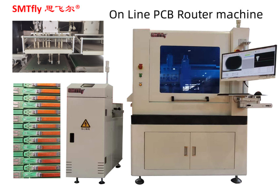 In linea PCB Router Machine spessore 0,5 mm CNC Circuito stampato