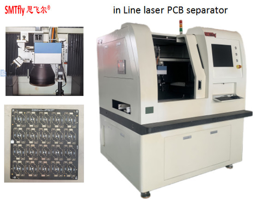 In linea laser PCB Depanel Machine opzionale