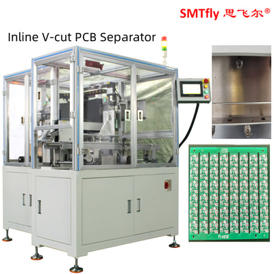 Sulla linea la V ha tagliato la macchina 3.5mm che pneumatici la V ha tagliato il separatore Depaneling del PWB, il PWB Depanelizer di Depanel