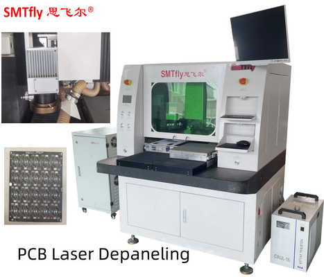 Separatore di pannelli laser off-line per PCB 0,02 Precisione 335 mm