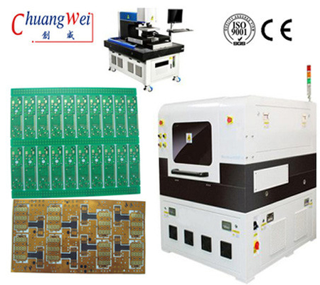 Macchina per la rimozione dei pannelli di PCB laser senza stress 18W Optowave 355nm