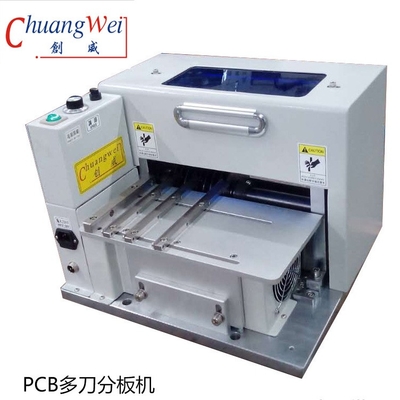 Depanellizzatore di PCB efficiente e versatile con lame circolari motorizzate
