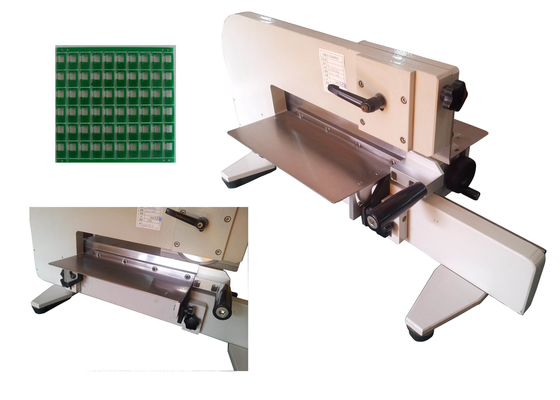 Macchina di separazione PCB a telaio di acciaio Taglio motorizzato 330mm Fr4 Spinta a mano