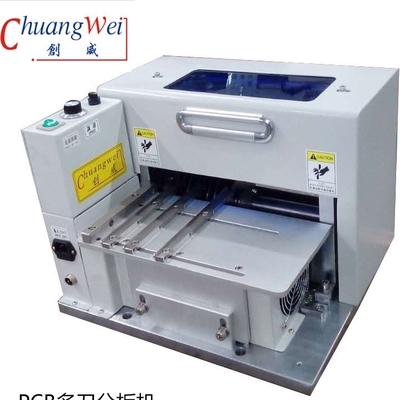 400 mm/s Macchina di depanellizzazione PCB completamente automatica per la linea di produzione LED T8 T5