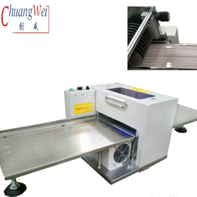400 mm/s Macchina di depanellizzazione PCB completamente automatica per la linea di produzione LED T8 T5