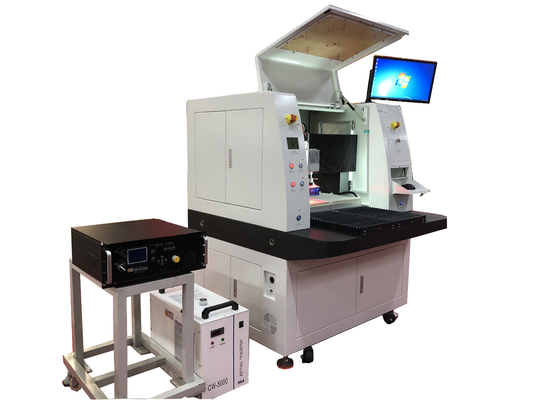 Macchina per la depannellazione laser PCB ad alta ripetibilità con elaborazione di file Gerber o DXF