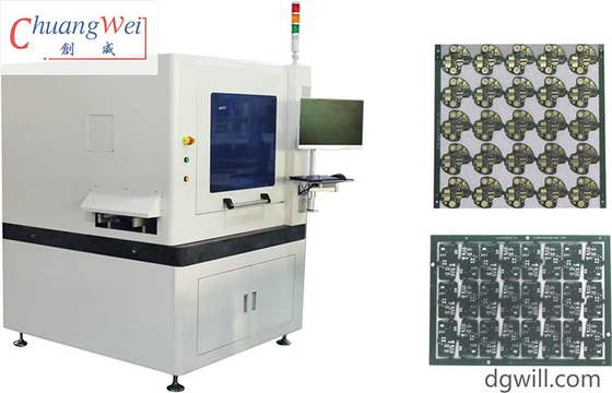 2 Macchina di router per PCB da tavolo spessore 0,5 mm Tavola di circuito stampato CNC in linea