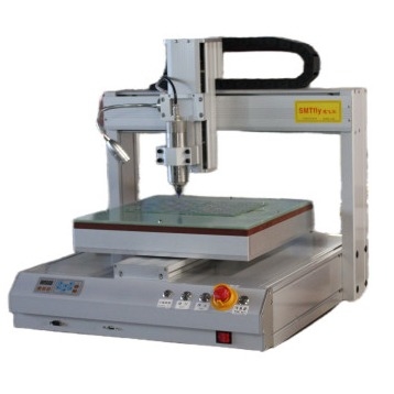 Alta precisione 3 assi Desktop PCB Router Machine per 0,02 mm di ripetibilità del sistema di azionamento
