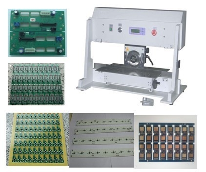 Macchina di separazione per PCB di precisione strutturale di tipo automatico motorizzato con programma di controllo LCD