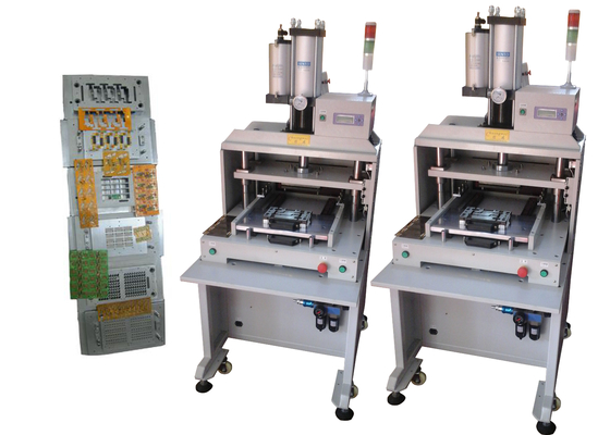 La macchina per perforare i PCB utilizza lo stampo per perforare la singolazione con una maggiore efficienza