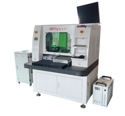 15W Laser PCB Depaneling Machine Dual Table Solid State UV Lasers Machine Offline