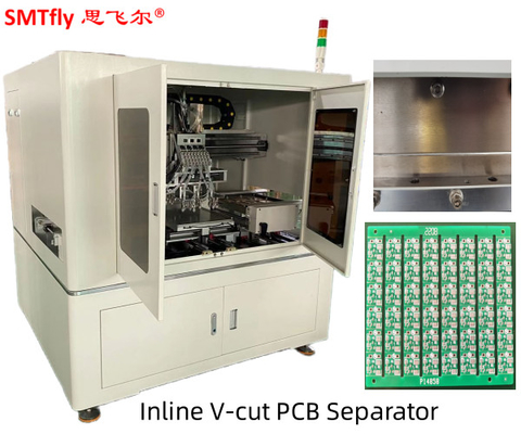 0.7Mpa PCB V Cut Machine Online Pneumatico 3.5mm Lame lineare 330mm