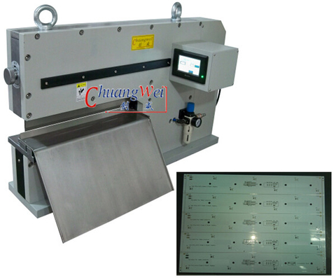 Tagliatrice di alluminio del PWB con la lama lineare, CWVC-450