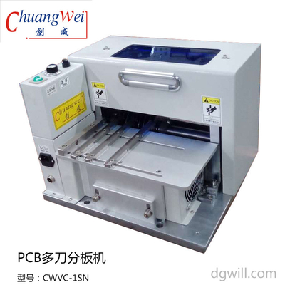 110V 400 mm/s 9 paia macchina di alluminio della taglierina del PWB Depaneling/PWB di Smd