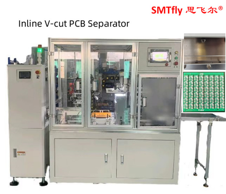 0.7Mpa PCB V Cut Machine Online Pneumatico 3,5 mm Lame lineare 330 mm Controllo valvola elettromagnetica