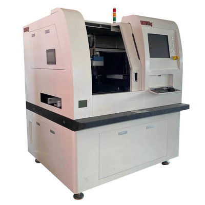 Macchina di depaneling laser per PCB in acciaio inossidabile in linea 17W Sistema di depaneling laser UV