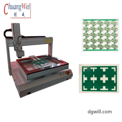 Desktop Single Bench 3 Axis PCB Router Machine 100mm/S 0.01mm Per il mercato vietnamita