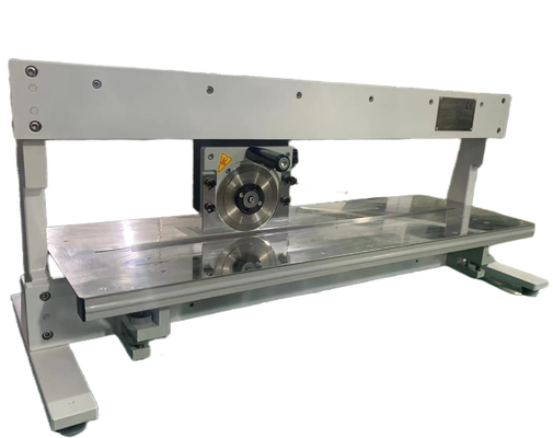 Macchina di taglio per PCB manuale o semiautomatica con taglio a lame circolare e lineare 720 mm