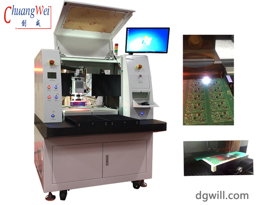 Macchina di depaneling laser PCB ad alta precisione con larghezza minima di linea di 0,002 mm