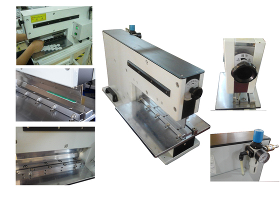 Macchina di taglio per PCB a V-Groove pneumatica SMTfly-480J con funzione di contatore di capacità