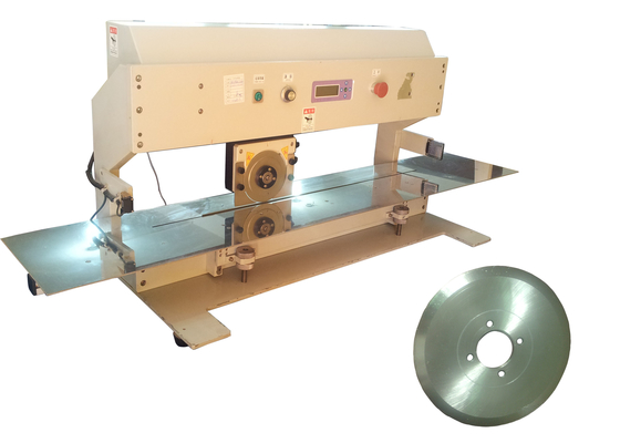 Lungozza di taglio del PCB 600 mm Macchina di separazione del PCB con set di lame di taratura