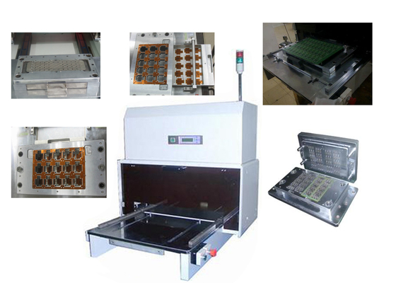 0.08MM Spessore LCD Display CNC Pneumaticamente PCB Punching Machine
