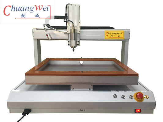 Alta velocità 500mm/s posizionamento Mini Desktop PCB Router Machine per il taglio di precisione