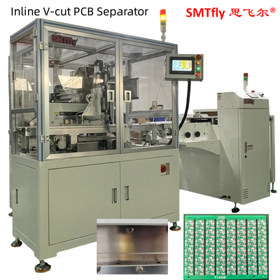 Sulla linea la V ha tagliato la macchina 3.5mm che pneumatici la V ha tagliato il separatore Depaneling del PWB, il PWB Depanelizer di Depanel