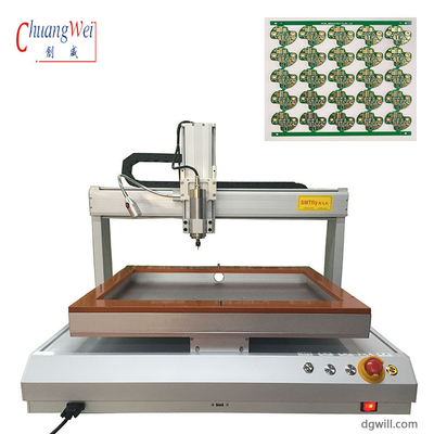 Macchina per il router PCB a banco singolo con velocità di posizionamento di 500 mm/s e elevata rigidità