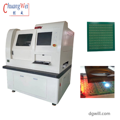 Precisione di taglio di alta precisione di 0,02 mm con la macchina di depaneling laser PCB