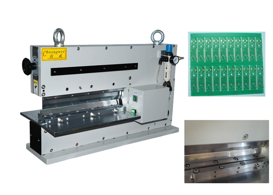 10W PCB V-Cut Sparator Machine 400mm Shearing con SMD sensibile