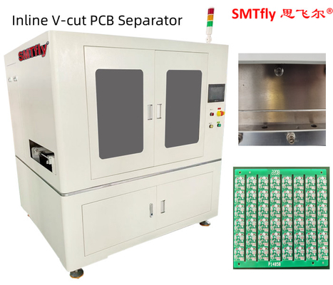 Macchina di taglio a V di PCB completamente automatica pneumatica 3,5 mm ad alta efficienza