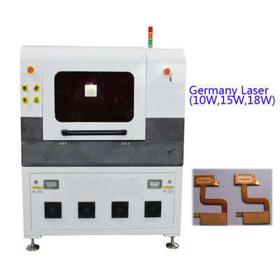 sforzo stazionario in-linea della macchina del laser Depaneling di 18W 355nm SMT libero