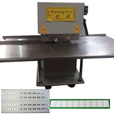 Piccola V-scanalatura semiautomatica che separa macchina con le lame rotonde taglienti