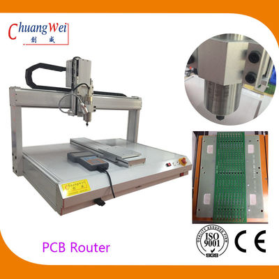 50000r/s Separatore PCB a tavolo singolo con precisione di routing di 0,1 mm,macchina di taglio PCB