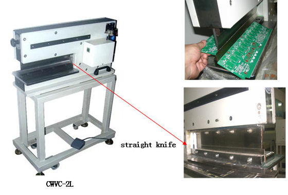 PWB pneumaticamente determinato V tagliato motorizzato Depanelizer della macchina del separatore del PWB