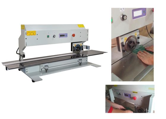 Minimizzare lo stress di taglio Macchina di separazione PCB CWV-1A per la protezione delle articolazioni della saldatura