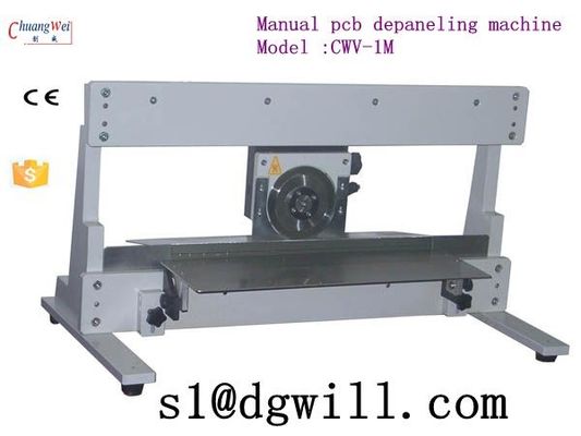 Depaneling semplificato con la macchina separatrice di PCB a taglio a V manuale CWV-1M