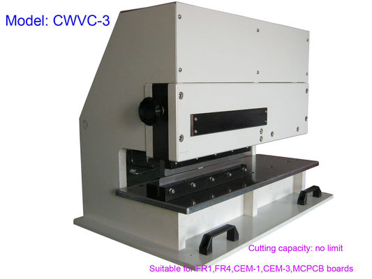 La macchina pneumaticamente guidata del separatore del PWB FR4, ha motorizzato la macchina CWVC-3 del PWB Depaneling