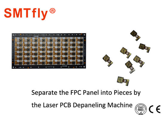 PWB della macchina della taglierina del laser di AC220V L600mm che incide laser UV automatico offline